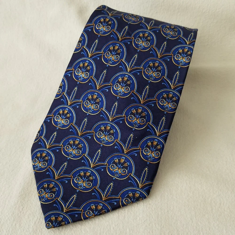 Zylos George Machado 100% Silk Tie 56